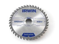 Диск пильный IR CSB 190MM/40T IRWIN1897200 (32396d